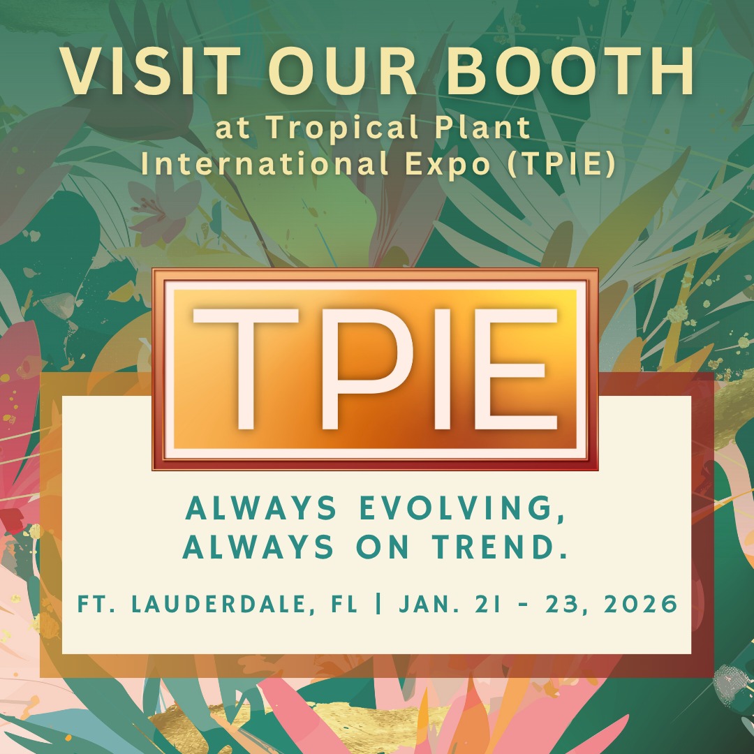 🌸 Bloomaker at TPIE 2026 🌸 📍 Booth #609

Discover how Bloomaker blends the best parts of natural evolution and human ingenuity.

We can’t wait to connect—see you there!

#Bloomaker #TPIE26 #TPIE2026 #Horticulture #FloralIndustry #WaxedAmaryllis #PlantBusiness #tradeshowlife