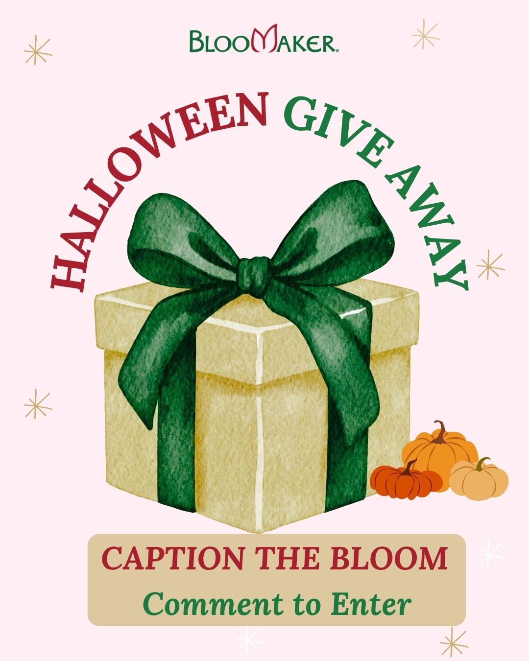🎃 CAPTION THE BLOOM & WIN! 🌸👻

Something’s brewing in the greenhouse... and this mystery bloom needs a caption. 🧙‍♀️✨

Give us your best, funniest, or spookiest caption in the comments below. Everyone who joins the fun will receive a special coupon in their DMs and our favorite caption will win the real thing: a FREE waxed bulb product! 🎁🌱

Drop your caption below by October 31. 👇
🏆 Winner announced November 1. Good luck... and get creepy-ative! 🎃🌸

#CaptionTheBloom #Bloomaker #HalloweenGiveaway #HalloweenContest #SpookySeason #Amaryllis #WaxedAmaryllis