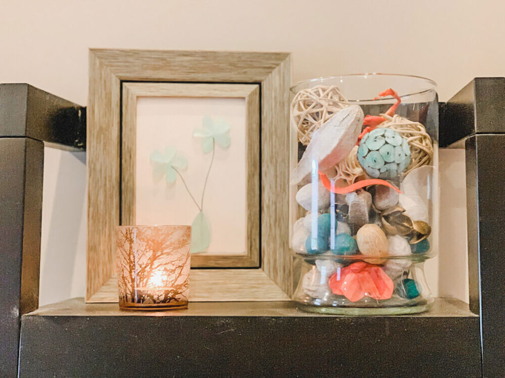 Inspired Ways to Repurpose Your Bloomaker Vases This Spring 1 vase with flotsam and jetsom inside