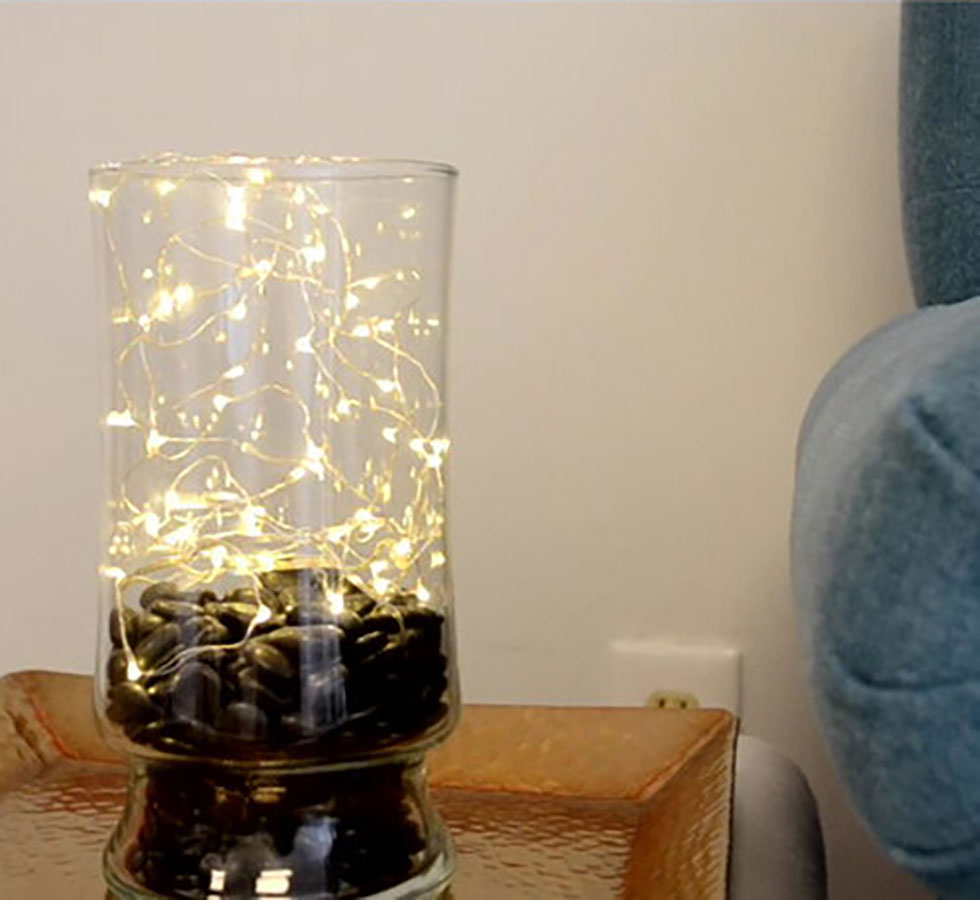 Inspired Ways to Repurpose Your Bloomaker Vases This Spring 2 vase with fairylights inside
